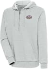 Main image for Antigua North Alabama Lions Mens Grey Action Long Sleeve 1/4 Zip Pullover