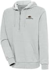 Main image for Antigua Southern Mississippi Golden Eagles Mens Grey Action Long Sleeve 1/4 Zip Pullover