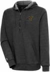 Main image for Antigua Vermont Catamounts Mens Black Action Long Sleeve 1/4 Zip Pullover