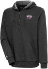 Main image for Antigua Western Carolina Mens Black Action Long Sleeve 1/4 Zip Pullover