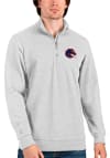 Main image for Antigua Boise State Broncos Mens Grey Action Long Sleeve 1/4 Zip Pullover