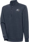 Main image for Antigua Georgia Southern Eagles Mens Navy Blue Action Long Sleeve 1/4 Zip Pullover