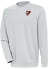 Main image for Antigua Bowling Green Falcons Mens Grey Reward Long Sleeve Crew Sweatshirt