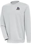 Main image for Antigua James Madison Dukes Mens Grey Reward Long Sleeve Crew Sweatshirt