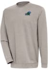 Main image for Antigua Tulane Green Wave Mens Oatmeal Reward Long Sleeve Crew Sweatshirt