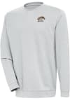 Main image for Antigua Western Michigan Broncos Mens Grey Reward Long Sleeve Crew Sweatshirt