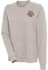 Main image for Antigua Marquette Golden Eagles Womens Oatmeal Action Crew Sweatshirt