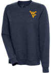 Main image for Antigua West Virginia Mountaineers Womens Navy Blue Action Crew Sweatshirt