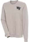 Main image for Antigua Wake Forest Demon Deacons Womens Oatmeal Action Crew Sweatshirt