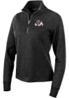 Main image for Antigua Fresno State Bulldogs Womens Black Action 1/4 Zip Pullover