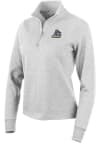 Main image for Antigua James Madison Dukes Womens Grey Action 1/4 Zip Pullover