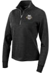Main image for Antigua Marquette Golden Eagles Womens Black Action 1/4 Zip Pullover