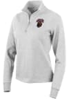 Main image for Antigua Montana Grizzlies Womens Grey Action 1/4 Zip Pullover