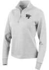 Main image for Antigua Wake Forest Demon Deacons Womens Grey Action 1/4 Zip Pullover