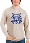 Main image for Antigua Arizona Wildcats Mens Oatmeal Reward Long Sleeve Crew Sweatshirt