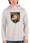 Main image for Antigua Army Black Knights Mens Oatmeal Absolute Long Sleeve Hoodie
