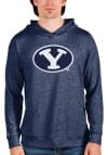 Main image for Antigua BYU Cougars Mens Navy Blue Absolute Long Sleeve Hoodie