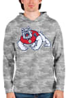 Main image for Antigua Fresno State Bulldogs Mens Green Absolute Long Sleeve Hoodie