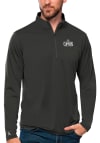Main image for Antigua Los Angeles Clippers Mens Grey Tribute Long Sleeve 1/4 Zip Pullover