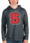 Main image for Antigua NC State Wolfpack Mens Charcoal Absolute Long Sleeve Hoodie