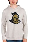 Main image for Antigua UCF Knights Mens Oatmeal Absolute Long Sleeve Hoodie