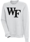 Main image for Antigua Wake Forest Demon Deacons Womens Grey Action Crew Sweatshirt