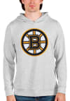Main image for Antigua Boston Bruins Mens Grey Absolute Long Sleeve Hoodie