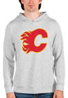 Main image for Antigua Calgary Flames Mens Grey Absolute Long Sleeve Hoodie