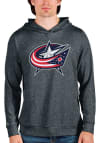 Main image for Antigua Columbus Blue Jackets Mens Charcoal Absolute Long Sleeve Hoodie