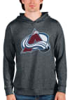 Main image for Antigua Colorado Avalanche Mens Charcoal Absolute Long Sleeve Hoodie