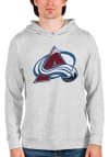 Main image for Antigua Colorado Avalanche Mens Grey Absolute Long Sleeve Hoodie
