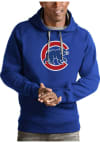 Main image for Antigua Chicago Cubs Mens Blue Victory Long Sleeve Hoodie