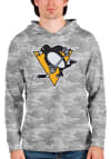 Main image for Antigua Pittsburgh Penguins Mens Green Absolute Long Sleeve Hoodie
