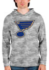 Main image for Antigua St Louis Blues Mens Green Absolute Long Sleeve Hoodie