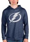 Main image for Antigua Tampa Bay Lightning Mens Navy Blue Absolute Long Sleeve Hoodie