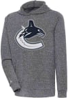 Main image for Antigua Vancouver Canucks Mens Charcoal Absolute Long Sleeve Hoodie