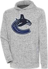 Main image for Antigua Vancouver Canucks Mens Grey Absolute Long Sleeve Hoodie