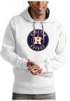 Main image for Antigua Houston Astros Mens White Victory Long Sleeve Hoodie