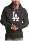 Main image for Antigua Los Angeles Dodgers Mens Charcoal Victory Long Sleeve Hoodie