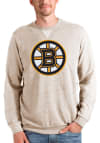 Main image for Antigua Boston Bruins Mens Oatmeal Reward Long Sleeve Crew Sweatshirt