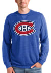 Main image for Antigua Montreal Canadiens Mens Blue Reward Long Sleeve Crew Sweatshirt