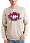 Main image for Antigua Montreal Canadiens Mens Oatmeal Reward Long Sleeve Crew Sweatshirt