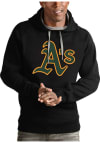 Main image for Antigua Oakland Athletics Mens Black Victory Long Sleeve Hoodie
