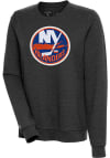 Main image for Antigua New York Islanders Womens Black Action Crew Sweatshirt