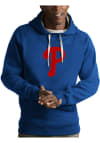 Main image for Antigua Philadelphia Phillies Mens Blue Victory Long Sleeve Hoodie