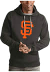Main image for Antigua San Francisco Giants Mens Charcoal Victory Long Sleeve Hoodie