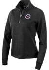 Main image for Antigua New England Revolution Womens Black Action 1/4 Zip Pullover