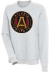 Main image for Antigua Atlanta United FC Womens Grey Action Crew Sweatshirt