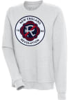 Main image for Antigua New England Revolution Womens Grey Action Crew Sweatshirt