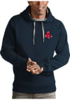 Main image for Antigua Boston Red Sox Mens Navy Blue Victory Long Sleeve Hoodie